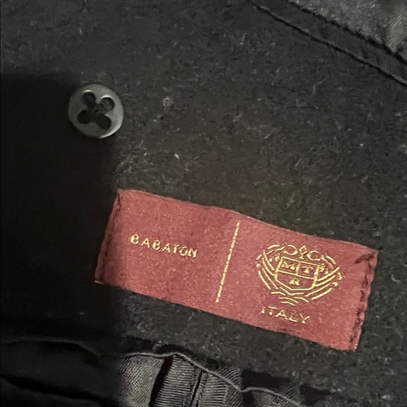 Babaton Black Double-Breasted Coat - Picture 8 of 9